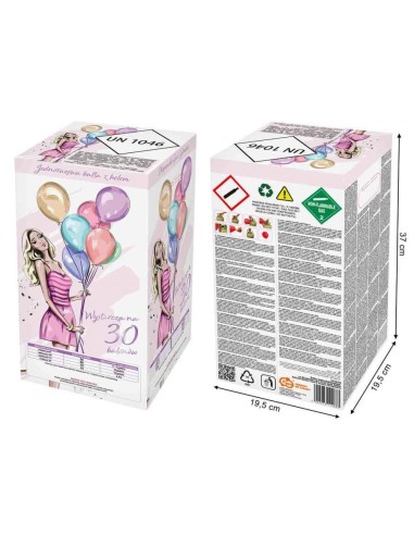 Bombola elio per 30 palloncini da 9"