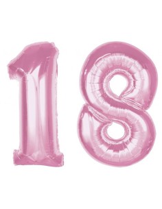 Palloncino mylar Cm. 92 - Light Pink - Nr. 18