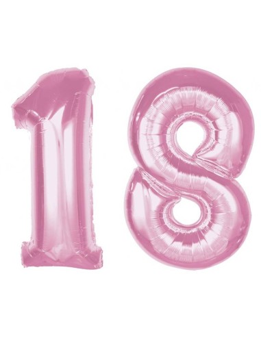 Palloncino mylar Cm. 92 - Light Pink - Nr. 18