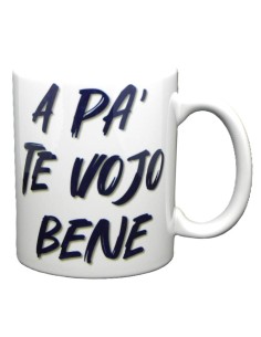 Tazza mug ceramica "A Pà te vojo bene" in scatola regalo