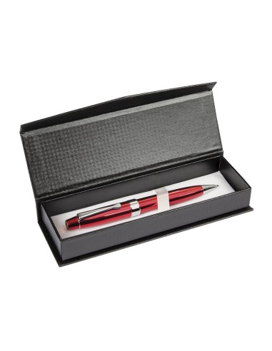 Scatola box nera portapenna con cuscinetto Cm. 18x6x2,5 - Penna non compresa