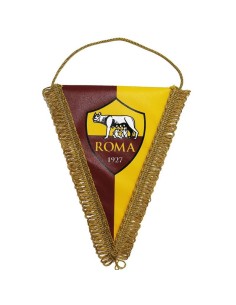 Gagliardetto triangolare Cm. 25x35 con logo - AS Roma