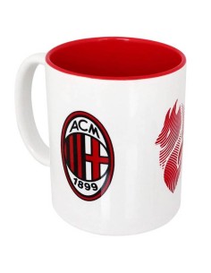 Tazza mug ceramica interno rosso - AC Milan