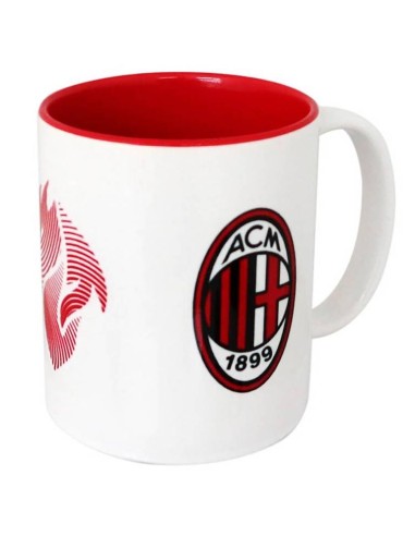 Tazza mug ceramica interno rosso - AC Milan