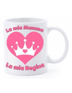 Tazza mug ceramica "La mia Mamma La mia Regina" in scatola regalo