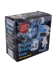 Pistola spara bolle di sapone professional "Space" con luci Cm. 16x19x12 2