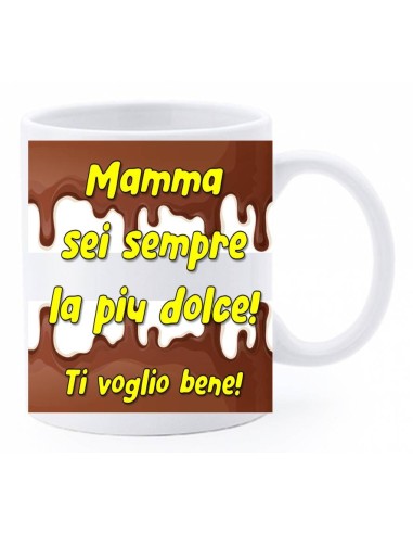 Tazza mug ceramica in scatola regalo - Mamma sei sempre la più dolce