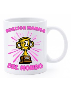 Tazza mug ceramica in scatola regalo - Miglior mamma del mondo