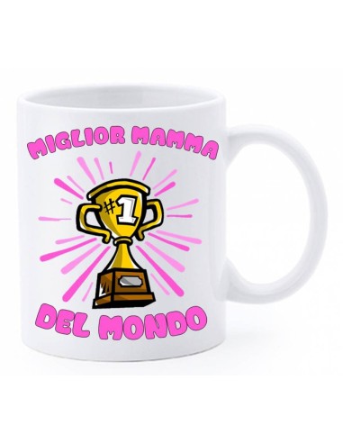 Tazza mug ceramica in scatola regalo - Miglior mamma del mondo