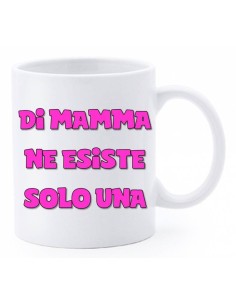Tazza mug ceramica in scatola regalo "Di Mamma ne esiste sola una..."