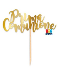 Cake topper cartonato mini Prima Comunione