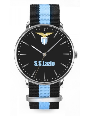 Orologio da polso Tidy 39mm SS Lazio cinturino stoffa
