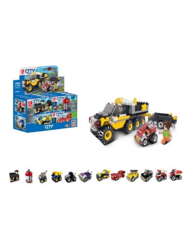 Costruzioni mattonicini "Automobili" - Modelli assortiti