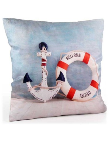 Cuscino quadrato tessuto Cm. 40x40 - Mare - Soggetti assortiti