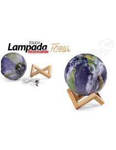 Lampada touch "Mondo" Cm. 15 con cavo usb