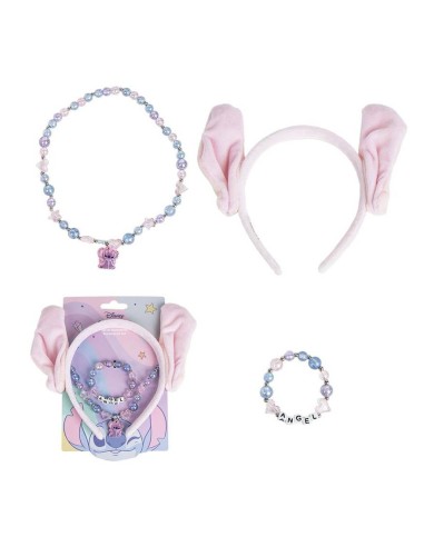 Kit bigiotteria e cerchietto con orecchie - Stitch