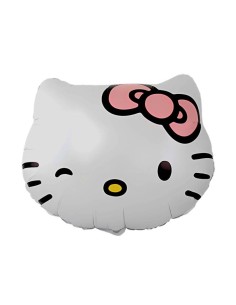 Palloncino mylar minishape 10" - Hello Kitty testa - Blister 5 pezzi