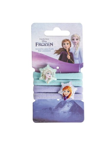 Blister 4 fermacapelli elastici – Frozen