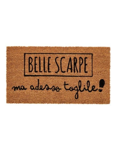 Zerbino in cocco Cm. 33x60 - Frasi umoristiche