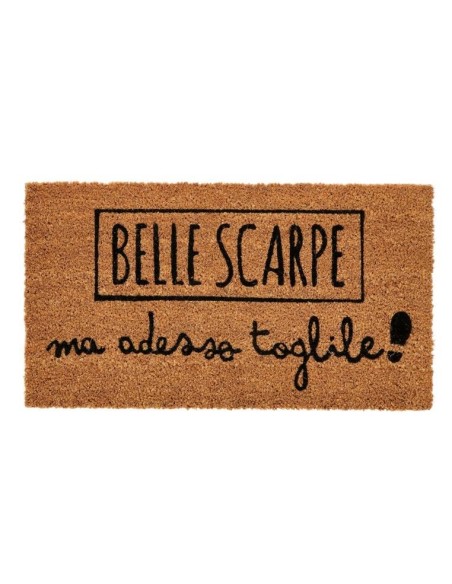 Zerbino in cocco Cm. 33x60 - Frasi umoristiche
