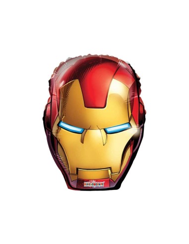 Palloncino mylar 18" Cm. 45 - Avengers - Testa Iron Man