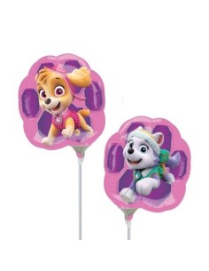 Palloncimo mylar minishape 14" - Paw Patrol Skye - Blister 5 pezzi