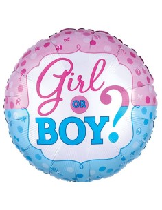 Palloncino mylar 18" Cm. 45 - Girl or Boy