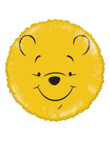 Palloncino mylar 18" Cm. 45 - Winnie Pooh rotondo