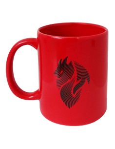 Tazza mug ceramica rossa AC Milan 2