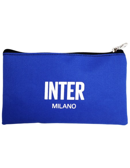 Astuccio bustina piatta con zip FC Inter