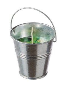 Set 3 candele citronella in vasetto latta Cm. 7x7 2