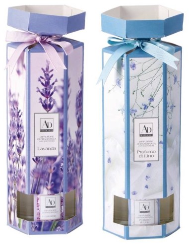Diffusore fragranze con midollini 100 ML in confezione regalo - Modelli assortiti