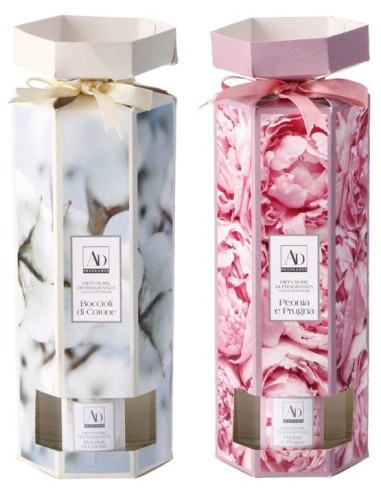 Diffusore fragranze con midollini 100 ML in confezione regalo - Modelli assortiti