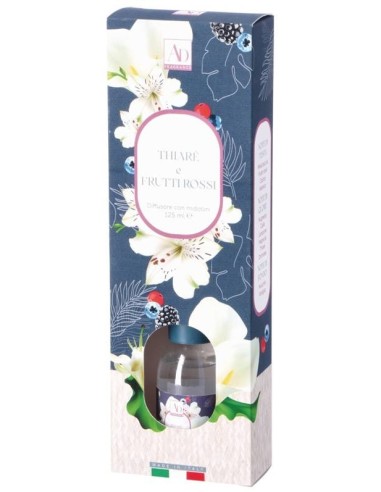 Diffusore essenze con midollini 125 ML - Thiarè e Frutti rossi
