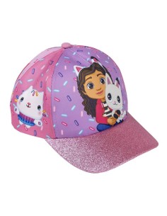 Cappello con visiera deluxe con glitter - Gabby Dollhouse