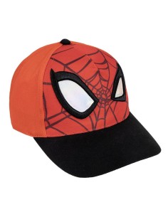 Cappello con visiera deluxe con occhi - Spiderman