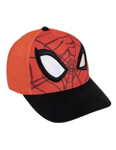 Cappello con visiera deluxe con occhi - Spiderman