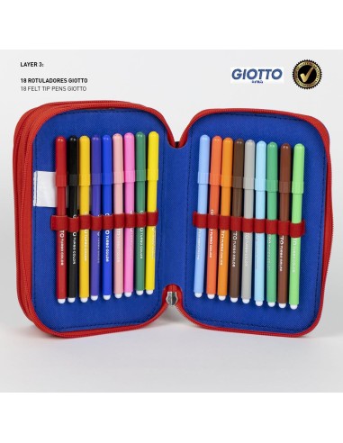 Astuccio completo 3 zip Giotto Premium – Paw Patrol