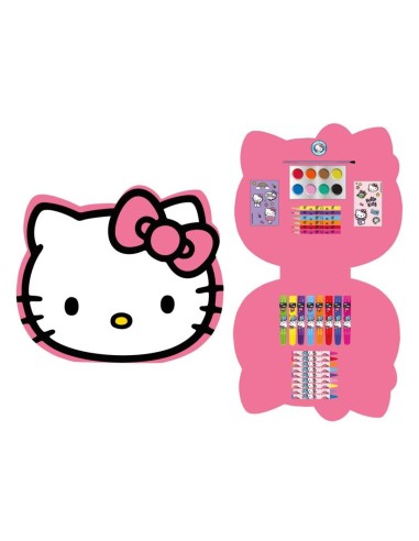 Set colori sagomato Cm. 24x27 – Hello Kitty