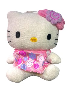 Spugna Peluche Hello Kitty Flower