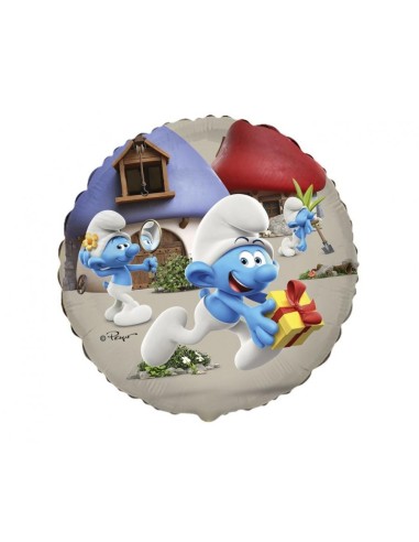 Palloncino mylar 18" Cm. 45 - Puffi