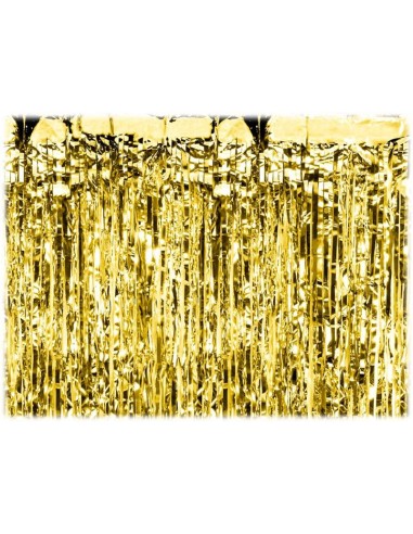 Tenda decorativa metallizzata Cm. 200x100 - Gold