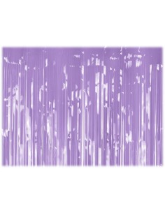 Tenda decorativa metallizzata Cm. 200x100 - Light Violet