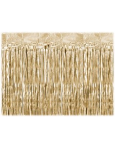 Tenda decorativa metallizzata Cm. 200x100 - Luxury gold