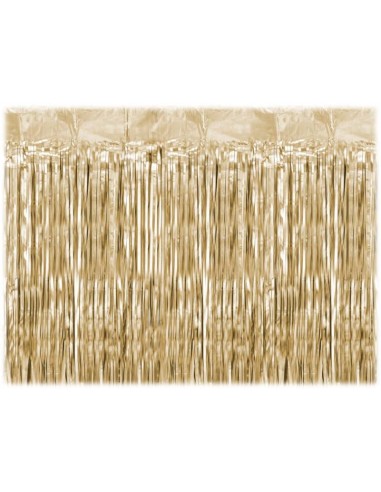 Tenda decorativa metallizzata Cm. 200x100 - Luxury gold