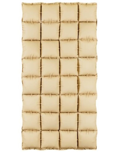 Pannello decorativo mylar backdrop Cm. 55x110 - Beige/Blue fronte/retro