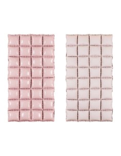 Pannello decorativo mylar backdrop Cm. 55x110 - Light Pink fronte/retro