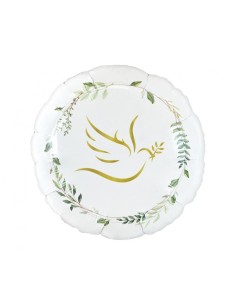 Palloncino mylar 18" Cm. 45 - Prima Comunione Gold
