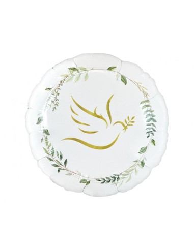 Palloncino mylar 18" Cm. 45 - Prima Comunione Gold