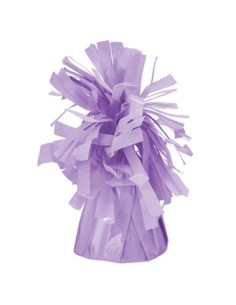 Pesetto per palloncini con ciuffo - Light violet